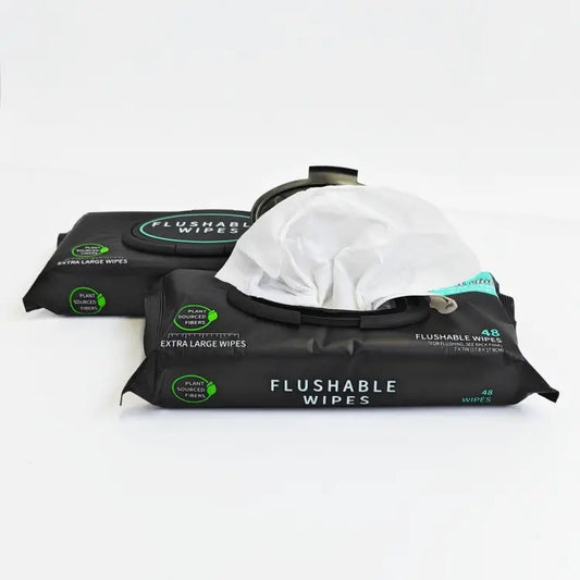 eco friendly flushable wipes with resealable lid nz