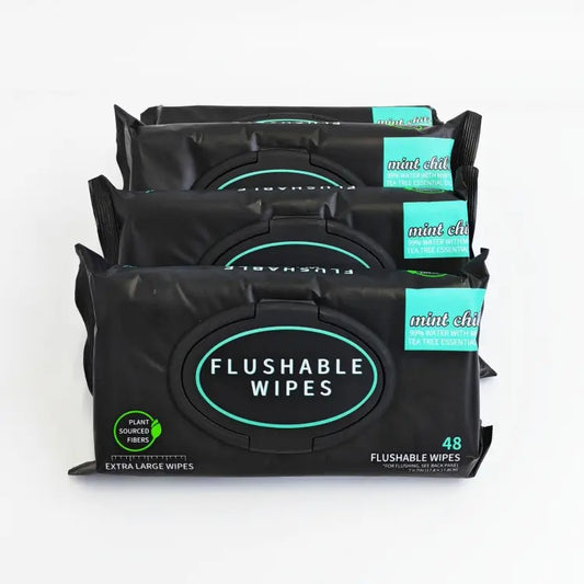flushable biodegradable wet wipes 48 pack nz