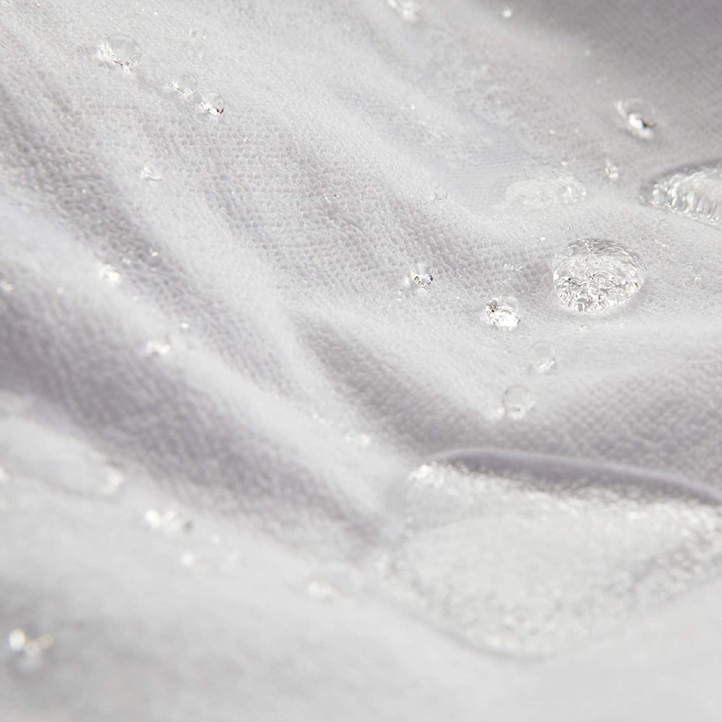 Soft breathable waterproof bed cover with fitted skirt by CarePoint